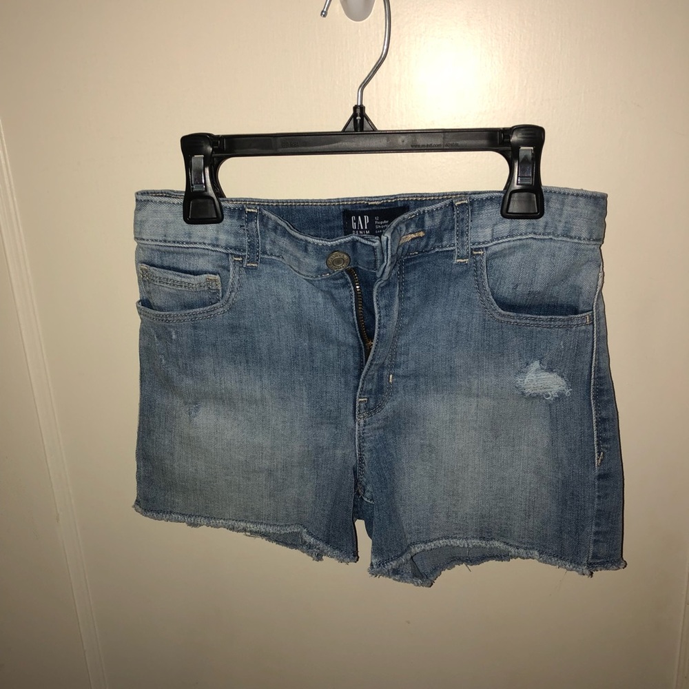 Gap jean shortie short